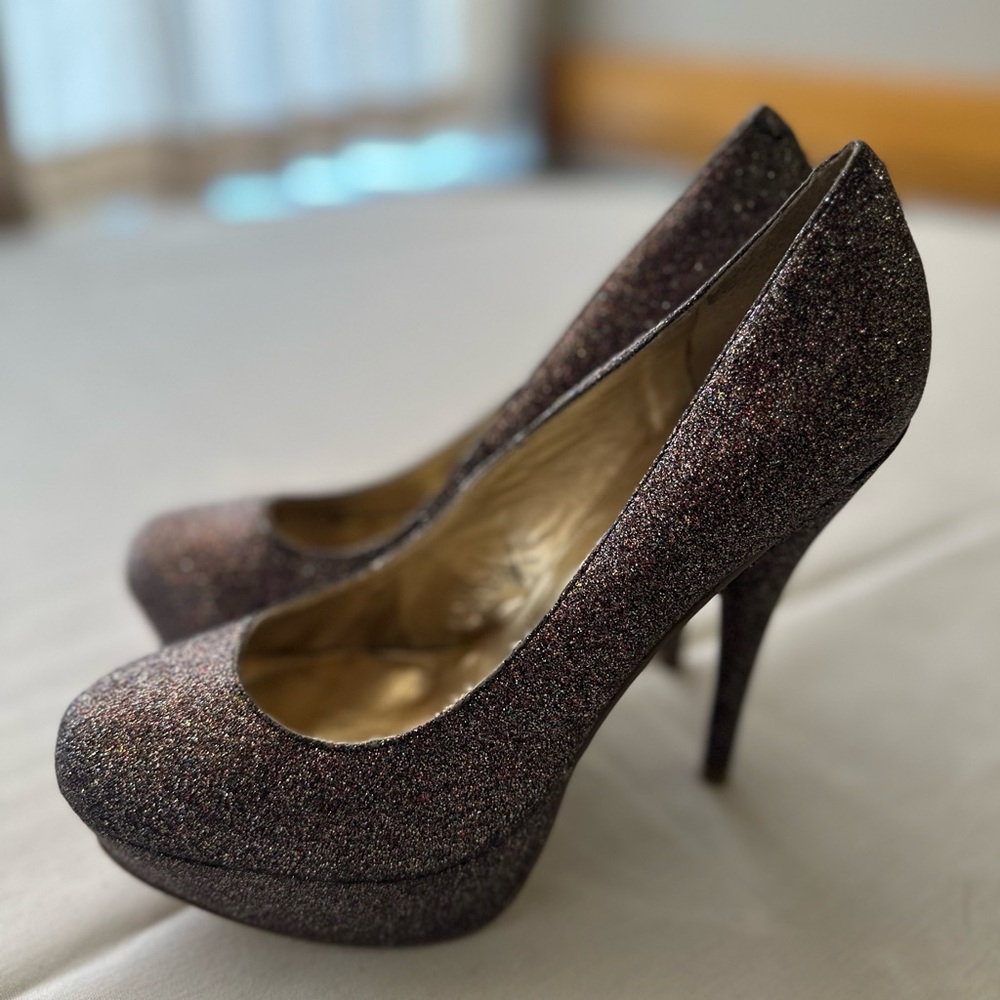 Steve Madden Glitter Heels